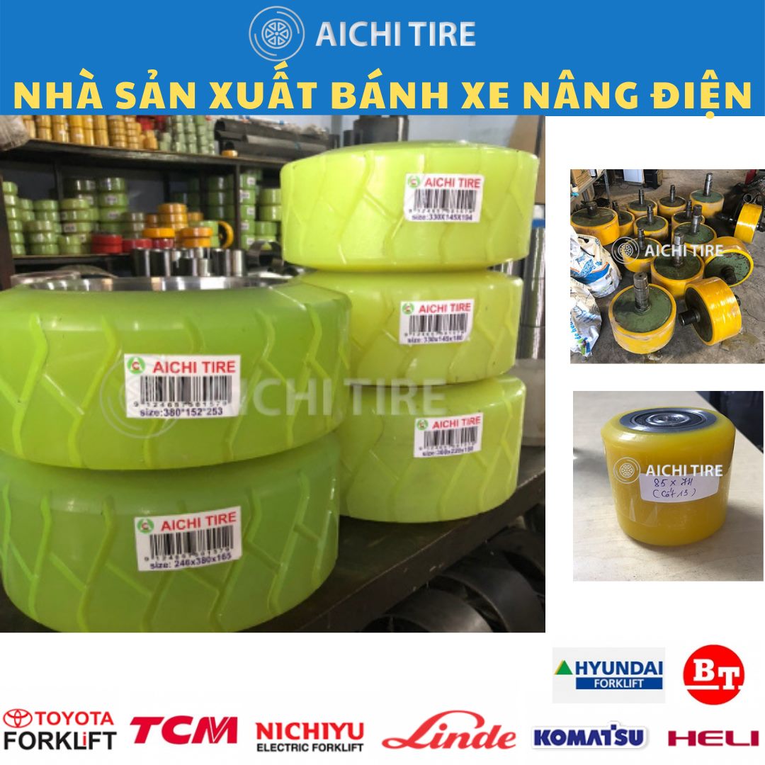 Bọc Bánh Xe Nâng Điện Maniton, Skyjack, Niuli, Maximal