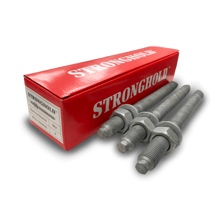 Bu lông hóa chất đủ kích thước, size số từ M12 đến M30 - Thanh ren hóa chất Ramset, Stronghold SH, Fischer, Hilti