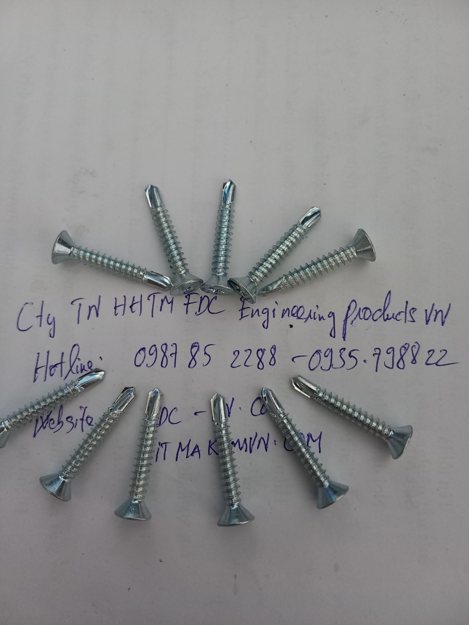 Vít tự khoan chìm 4 phân nhập khẩu Đài Loan, Nhật Bản giá rẻ